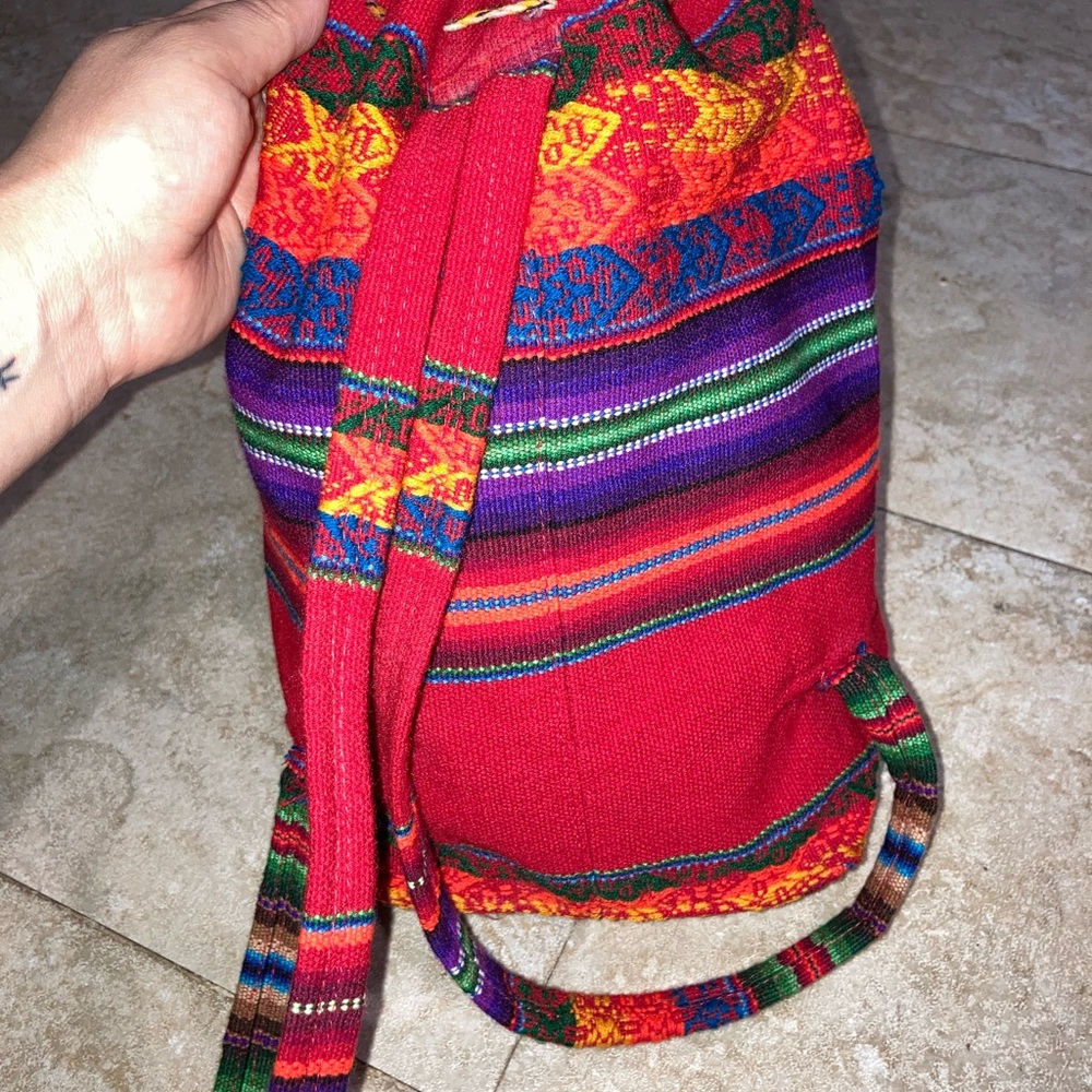 Clearance 🛍 Handmade Mexican backpack. - Picture 2 of 6